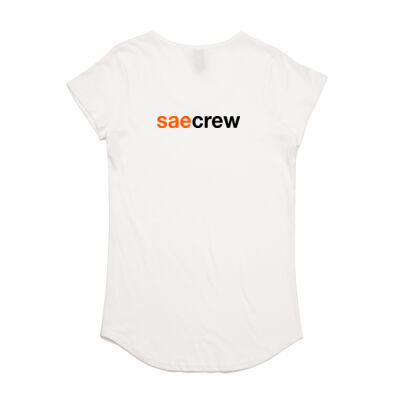 SAE Tee - White - Womens Thumbnail