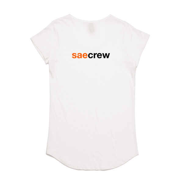SAE Tee - White - Womens Thumbnail